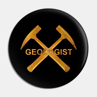 geologist gold Pin