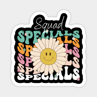 Retro Specials Squad Art Music PE Tech Teacher Team Specials Magnet