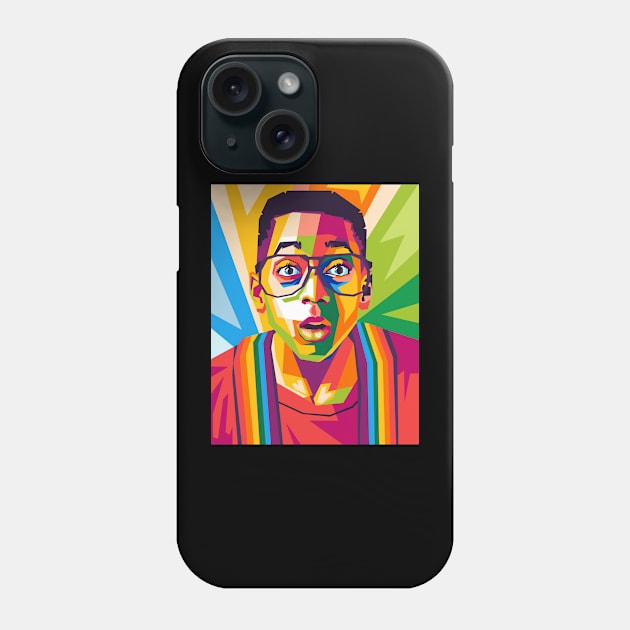 steve urkel wpap Phone Case by cool pop art house