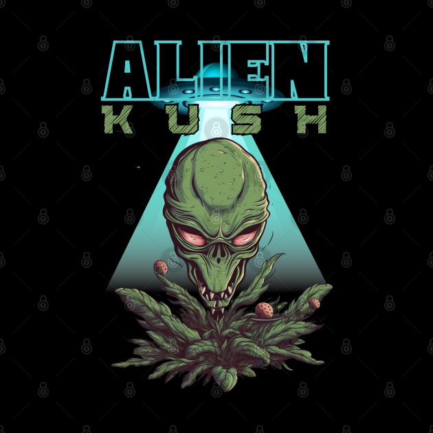 Alien Kush Ufo Style by FrogandFog