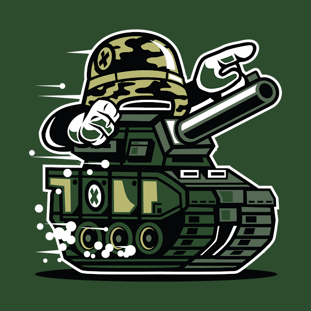 War Tank by MisfitInVisual