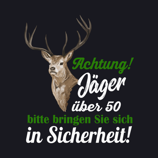 Jäger über 50 lustiges Geschenk by Foxxy Merch