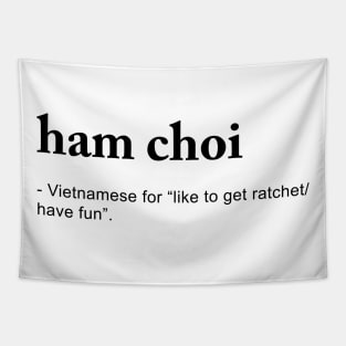 i love ham choi life Tapestry