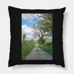 Irish country road 3 Pillow