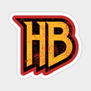 HB - Short for Hellboy! Magnet