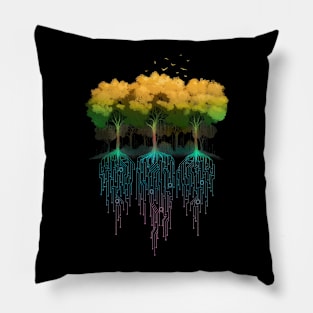 Connection Forest Pillow