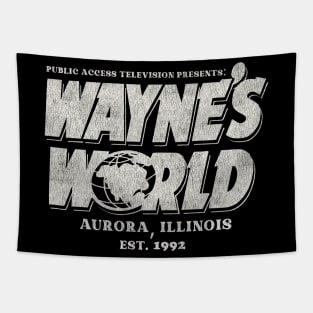 Wayne's World Worn Tapestry