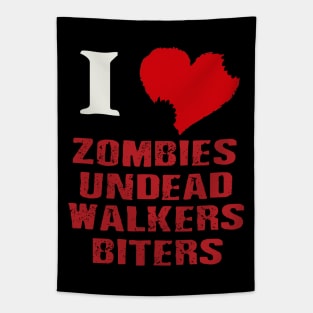 I love zombies, undead, walkers, biters. Tapestry