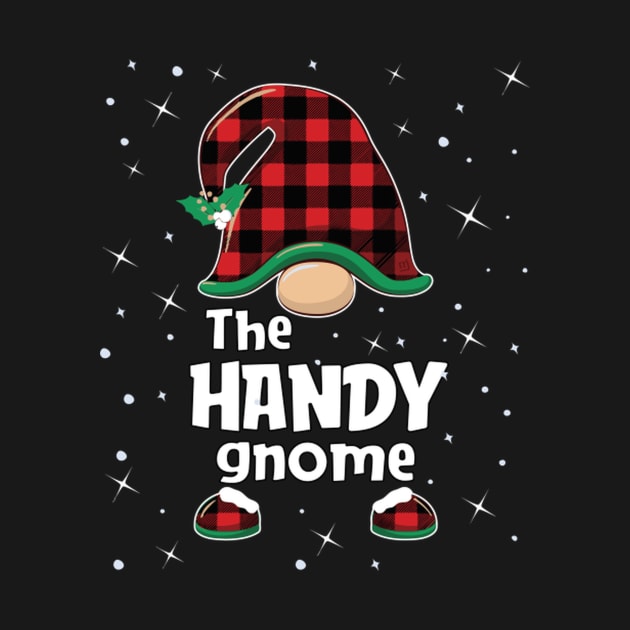 Handy Gnome Buffalo Plaid Pajama by AlfieDreamy 