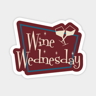 Wine Wednesday - White Wine Magnet