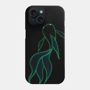 Neon fish Phone Case