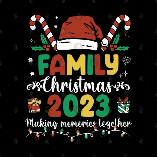 Family Christmas 2023 Matching Squad Santa Elf by rhazi mode plagget