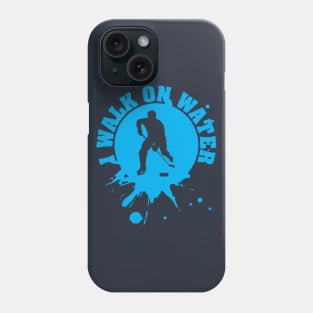 Walk on water - Ice hockey Phone Case