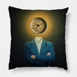 clock headed professor Pillow