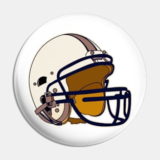 Vintage Football Helmet Pin