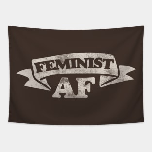 Vintage Style Feminist AF Tapestry