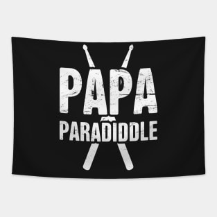 Papa Paradiddle – Funny Percussion Design Tapestry