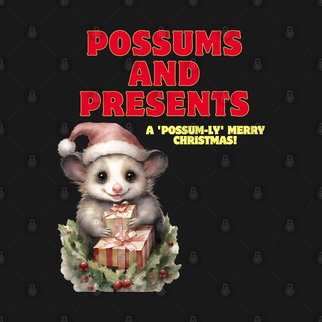 Possums and Presents by FehuMarcinArt