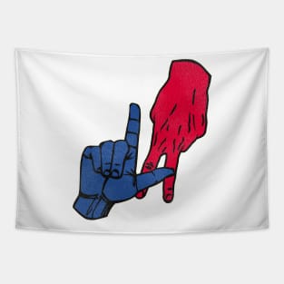 CLIPPERS Hand Signal Tapestry