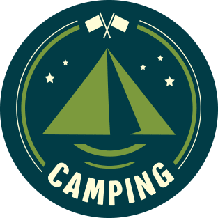 Camping Outdoor Adventure Design Magnet