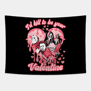 I'd K*ll To Be Your Valentine, Valentine Horror Tapestry