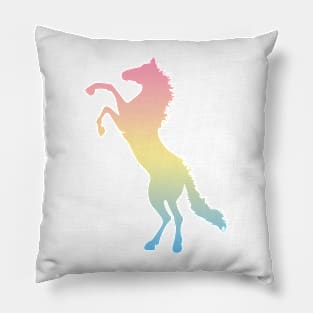 Pastel Horse Pillow