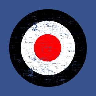 Mod target roundel black red T-Shirt