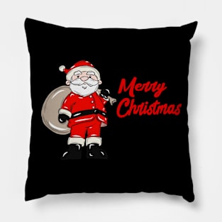 Merry Christmas Santa Claus Pillow