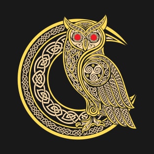 Owl Moon Celtic T-Shirt