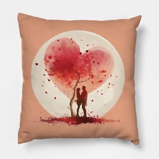 Discover True Romance: Art, Creativity and Connections for Valentine's Day and Lovers' Day Pillow