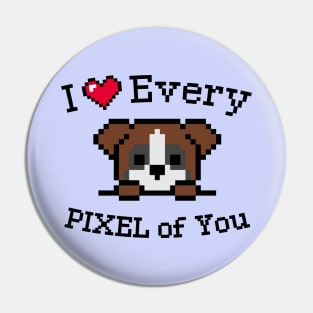 I love every Pixel of You Pin
