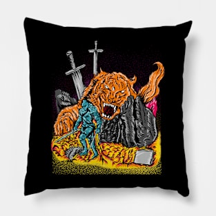 Tiger warrior Pillow