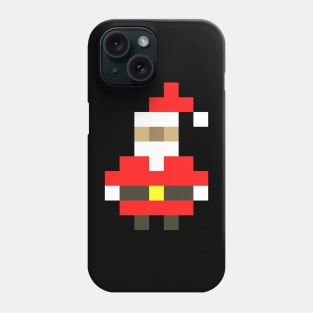 Pixel Santa Claus Christmas Phone Case