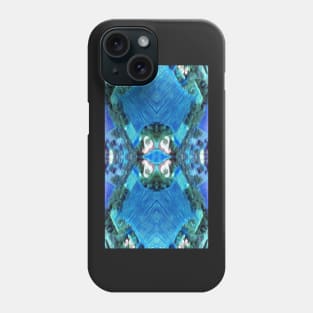 Blue Design - by Avril Thomas Phone Case