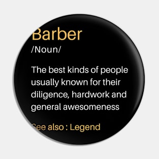 Best barber Pin