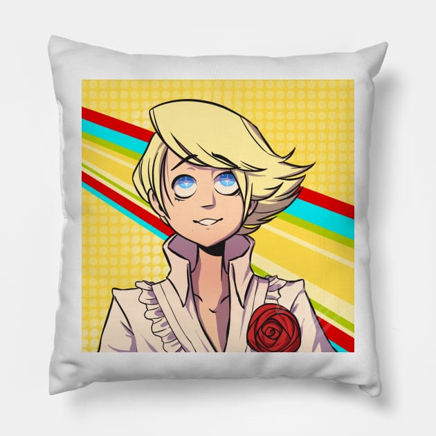 Teddie p4 Pillow by toothy.crow