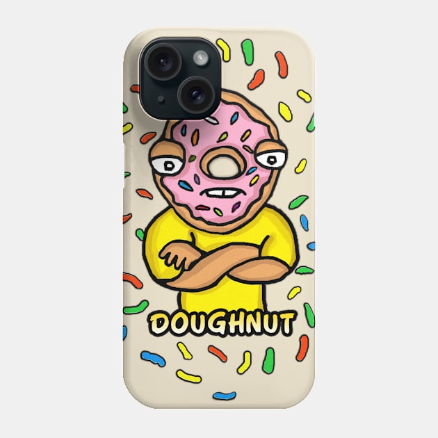 DOUG THE DOUGHNUT Phone Case by BEAVERNIGHT