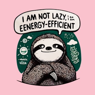 Embracing Laziness Design T-Shirt