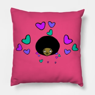 Afro Love (Black Lives Magical Edition) Pillow