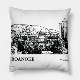 Roanoke Virginia Pillow