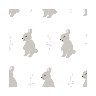 Bunny with leaf T-Shirt