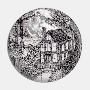 Refuge - Full Moon and a Quiet Night Pin