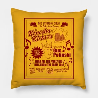 The Kenosha Kickers Pillow