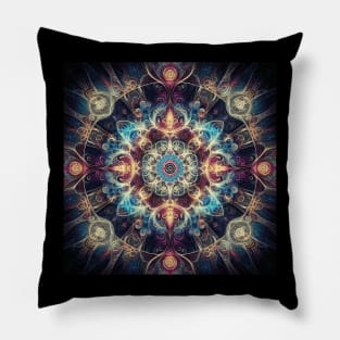 kaleidoscopic patterns Pillow