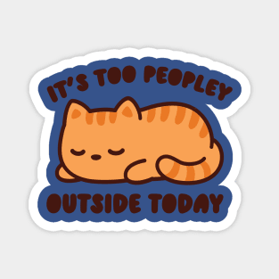 TOO PEOPLEY CAT 1 Magnet