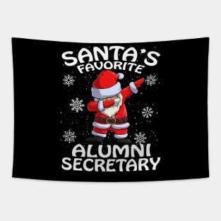 Santas Favorite Alumni Secretary Christmas Tapestry