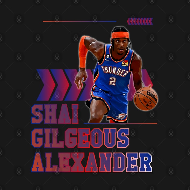 Shai Gilgeous Alexander | Basketball by Aloenalone