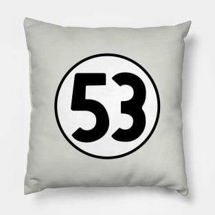 Mini Team 53 Shirt Pillow