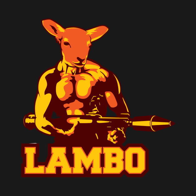 Disover Lambo - Rambo - T-Shirt