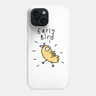 Early Bird Doodle Phone Case